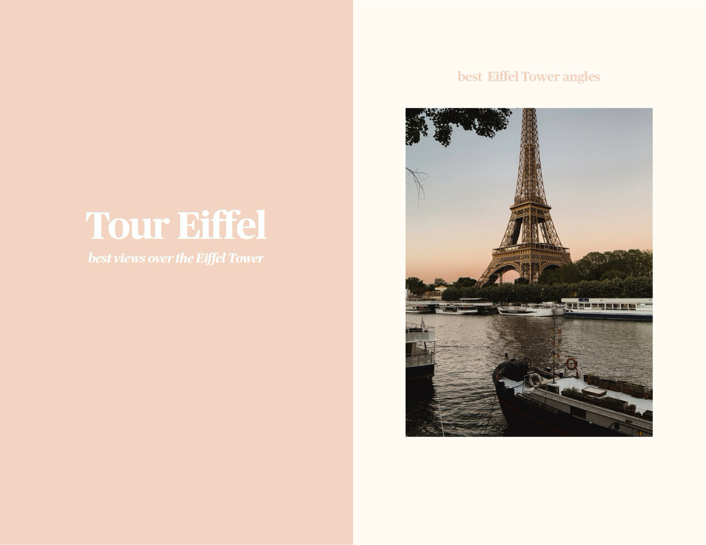 Photo Guide in Paris E-book